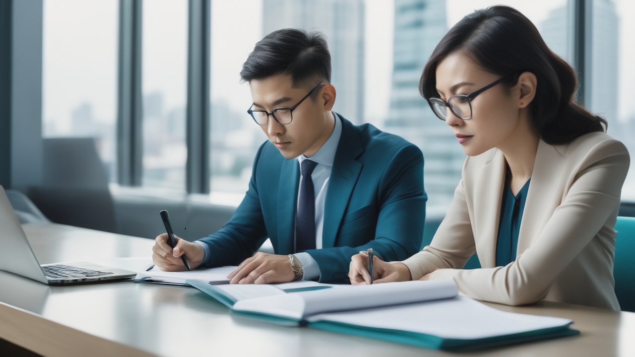 业务负责人与同事核对是否立项